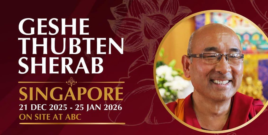 Teaching by Geshe Thubten Sherab